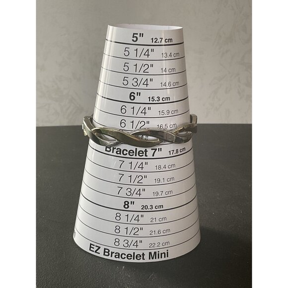 Stainless Steel Infinity Link Bracelet For Men & Women - Picture 2 of 4